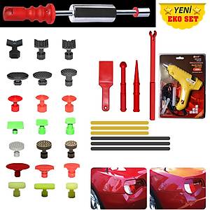 Pdr Eko 33 Par�a Boyas�z G���k D�zeltme Seti (Tokmak ve Silikon Tabancal�)