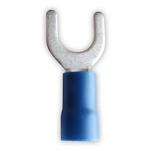 Yar� �zoleli Kablo Ucu Ay Tip Mavi 1 5-2 5/6Mm �k6002 25 Adet