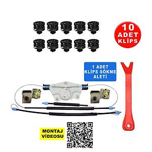 VW Golf 4 Bora 1998-2005 Sa� �n Cam Kriko Tamir Seti Metal Ayakl�  1J4837462