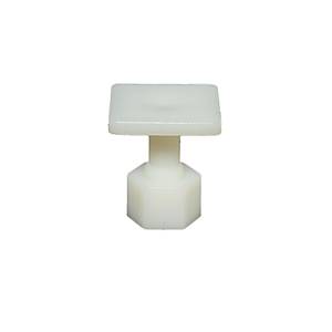 Pdr Boyas�z G���k D�zeltme Plasti�i Kare 19x19mm Beyaz 10 Adet