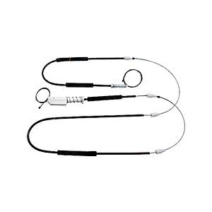 Audi A4 Cabrio 2003-2009 8h0837461-62 Sol ve Sa� Cam Kriko Teli 2 Adet