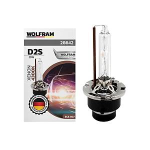 Ampul Far D2S 12v 35w Ultraviolet Mavi 4300K Wolfram 2 Adet