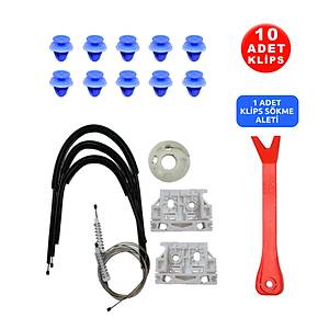 Citroen C5 2008-2016 Sa� �n Cam Kriko Tamir Seti