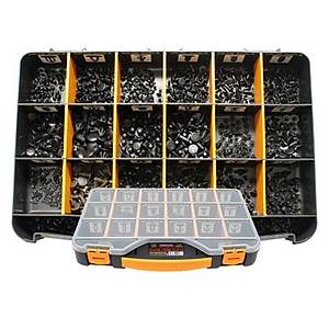 K���k Trim Klipsleri �anta Seti 1000 Adet Universal