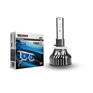 Set Led Xenon H27 Cool White Luna Wolfram
