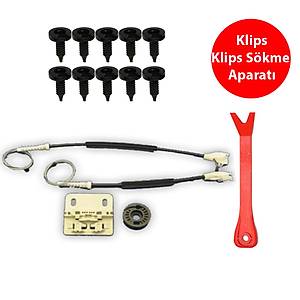 Land Rover Freelander 1996-2006 Sol Arka Cam Kriko Tamir Seti