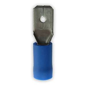 Yar� �zole Kablo Ucu Erkek Mavi 1 5X2 5/6 35 Mm Fe2638 25 Adet