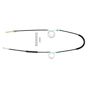 BMW 5 serisi E39 1995-2004 51338252393-94  �n Sol ve Sa� Cam Kriko Teli 2 Adet