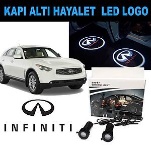 Kap� Alt� 3D Hayalet LED Logo Infiniti