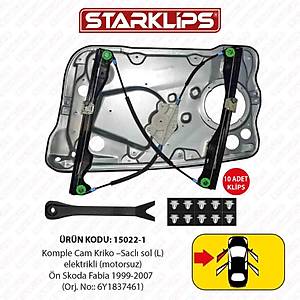 Cam Kriko K�zakl� Sacl� Sol �n Skoda Fabia 1999-2007 (6Y1837461)
