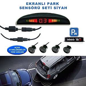 Set Park Sens�r� Ses ikazl� Siyah 18Mm Tetra