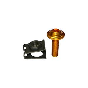 Motorsiklet Aluminyum Allen Ve Ma�a Somun C�vata Seti Gold