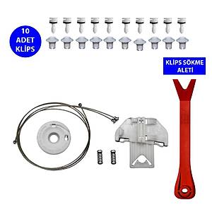 Jaguar S Type 2000-2008 Sa� Arka Cam Kriko Seti  103090XXX