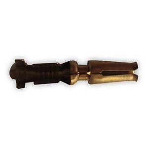 �zolesiz Kablo Ucu Erkek Silindir Bak�r 3,9mm 25 Adet