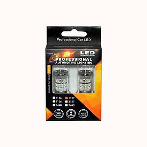 Set Ampul Park LED �ift Duy �a�� Trn. 48 Led Amber CN-1157HW