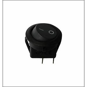 A� Kapa Anahtar �ki Ayak I��ks�z Yuvarlk 12V Kcd-202-201N 2 Adet