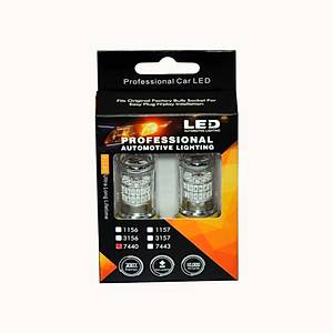 Set Ampul B�y�k Dipsiz Tek Duy 48 Led Amber 7440 CN-T20SW