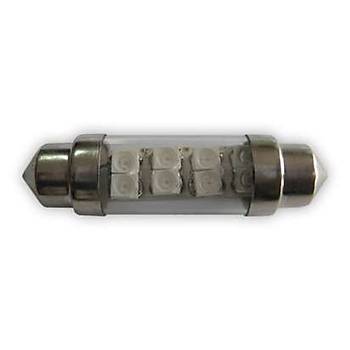 Sofit LED Ampul 8LED Mavi 12V 10W 11X39 2 Adet