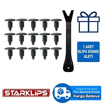 Deme Klipsi Koyu Gri 85325-21000Aq Hyundai 20 Adet