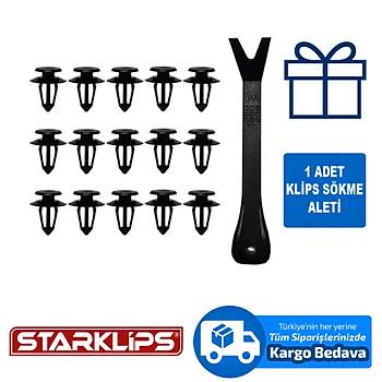 Oto Agraf Oto Klips 46835626 71769495 Fiat Fiorino Citroen 9345A1 Peugeot 10 Adet