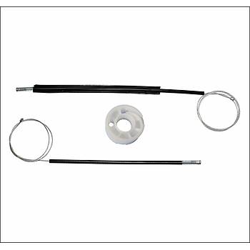 Audi A3 S3 Sportback - Quattro 2012-2015 8V4839461 Sol Arka Cam Kriko Tamir Seti
