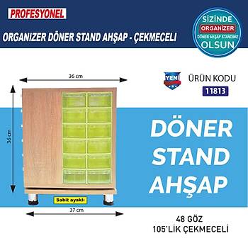 Dner Dolap Stand Ahap 48 Gz 105 lik ekmeceli
