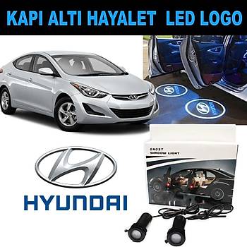 Kapý Altý 3D Hayalet LED Logo Hyundai