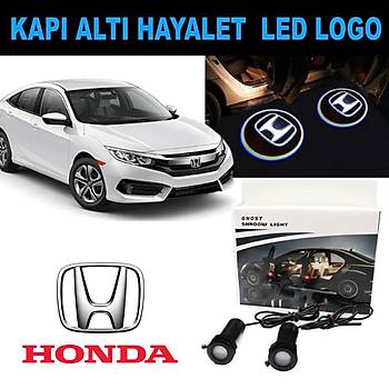 Kap Alt 3D Hayalet LED Logo Honda
