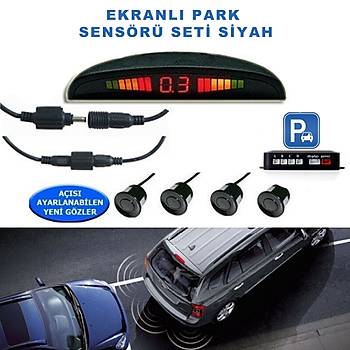 Set Park Sensr Ledli Ses kazl Siyah 22mm Forza Ps-03