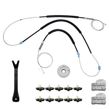 VW Polo Hb 1994-1999 6N4837402A-402D Sa� �n Cam Kriko Tamir Seti (Klips + Aparatl�)