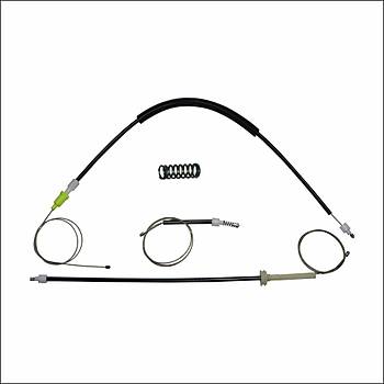 Cam Kriko Teli Sol ve Sa Arka VW Phaeton 2002-2016 3D7839461K-3D7839462K 2 Adet