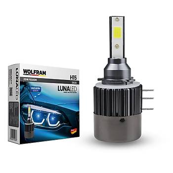 Set Led Xenon H15 Cool White Luna Wolfram