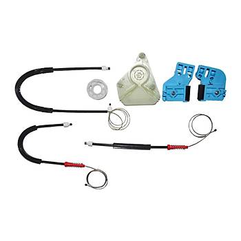 VW Polo 4 9N 2/3 Kap� ve 4/5 Kap� 2002-2009 6Q4837755 b�y�k ayakl�  Sa� �n Cam Kriko Tamir Seti 4/5D