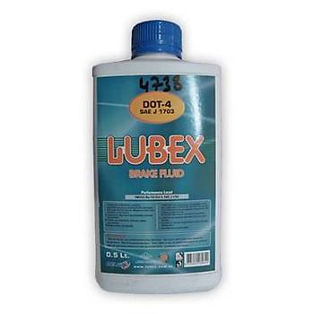 Brake Fluid 0,5Lt Dot 4 Lubex
