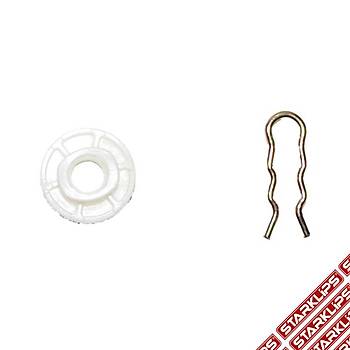 Saab 9-5 9-3 900 Sol-Sa n Cam Makasl Kriko Plastii Klips 4493433 2 Adet