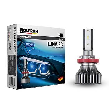 Set Led Xenon H8 Cool White Luna Wolfram