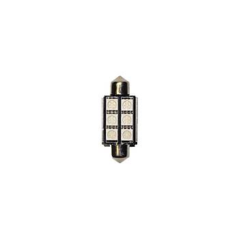 Sofit LED Ampul 6 LED Amber 12V Can Bus 2 Adet