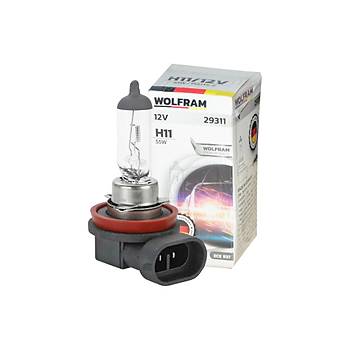 Far Ampul H11 12V 55W Wolfram 2 Adet