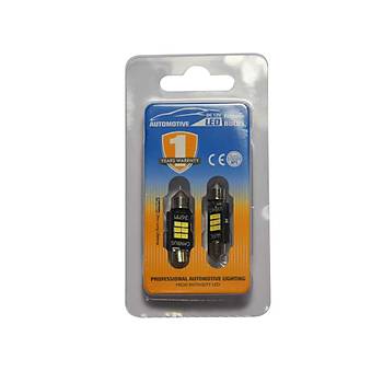 Set Ampul Sofit LED 2W 6 led 36mm Beyaz Canbus