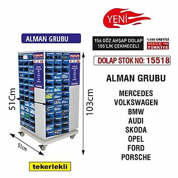 STAND DOLAP 103x51x51 ALMAN GRUBU 156 GZ 105LK EKMECE