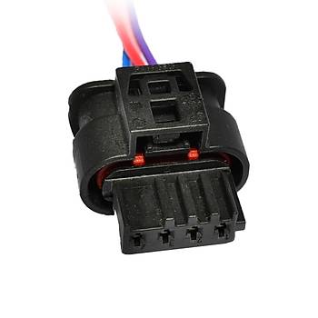 Soket 4 Kablo Kalorifer Y�nlendirme Hava Ak�� 8509441-04 BMW 1 3 5 F20 F30 F10 X5 X3 Renault Clio