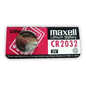 Lityum Pil 3V Cr 2032 Maxell 2 Adet