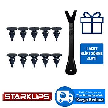 Marbiyel Klips 75867-30110 75867-50030 Toyota 10 Adet