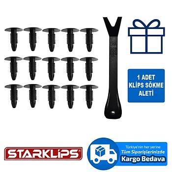 Deme Klipsi Honda 90667-Sa0-003 Nissan 76996-01P02 20 Adet