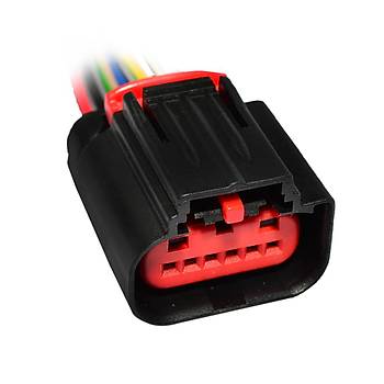 Soket 6 Kablo Maf Hava K�tle Ak��metre Citroen Jumper Peugeot Ford Transit Mk8 TDCI GM 14381535