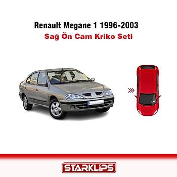 Renault Megane 1 1996-2003 7700834346  Sa� �n Cam Kriko Tamir Seti Sarmal�