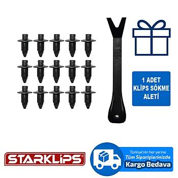 Klips Cam Izgara 7,4mm 66824-01G00 Nissan Motorsiklet Suzuki GSXR Hayabusa Bandit Yamaha YZF R1 R6 10 Adet
