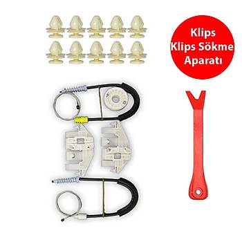Cam Kriko Tamir Seti Sa n Peugeot 406 1995-2004 9633878980