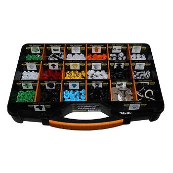 Eko Set antas Universal Oto Kap Deme Klipsi 275 Adet