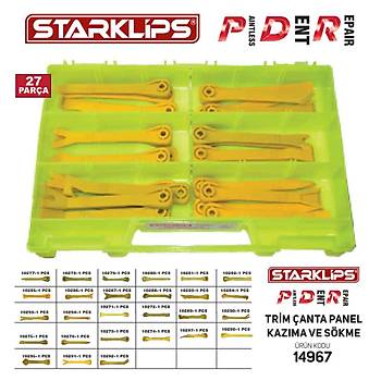 Trim Panel Kazma ve Skme Set antal 27 Para